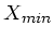 $ X_{min}$