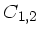 $ C_{1,2}$