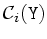 $ \mathcal{C}_i({\tt Y})$